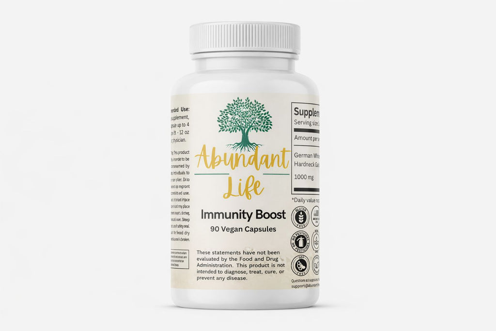 Abundant Life - German White Garlic Immunity Boost